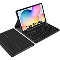IVSO Español Ñ Teclado para Samsung Galaxy Tab S6 Lite- para Samsung Galaxy Tab S6 Lite Teclado- Funda con Removible…